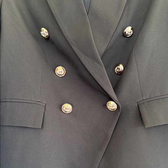 Jules & Leopold Black Double-Breasted Blazer - Picture 4 of 10